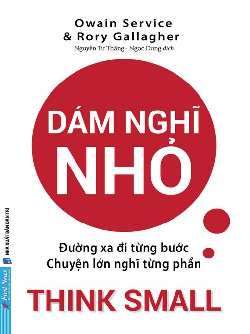 Title details for Dám Nghĩ Nhỏ by Owain Service - Available